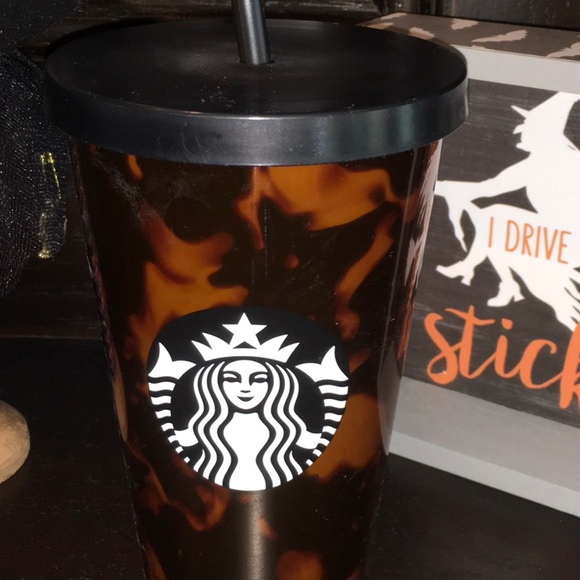 🖤Starbucks Tortoise Shell Grande Tumbler🖤 - Picture 2 of 3